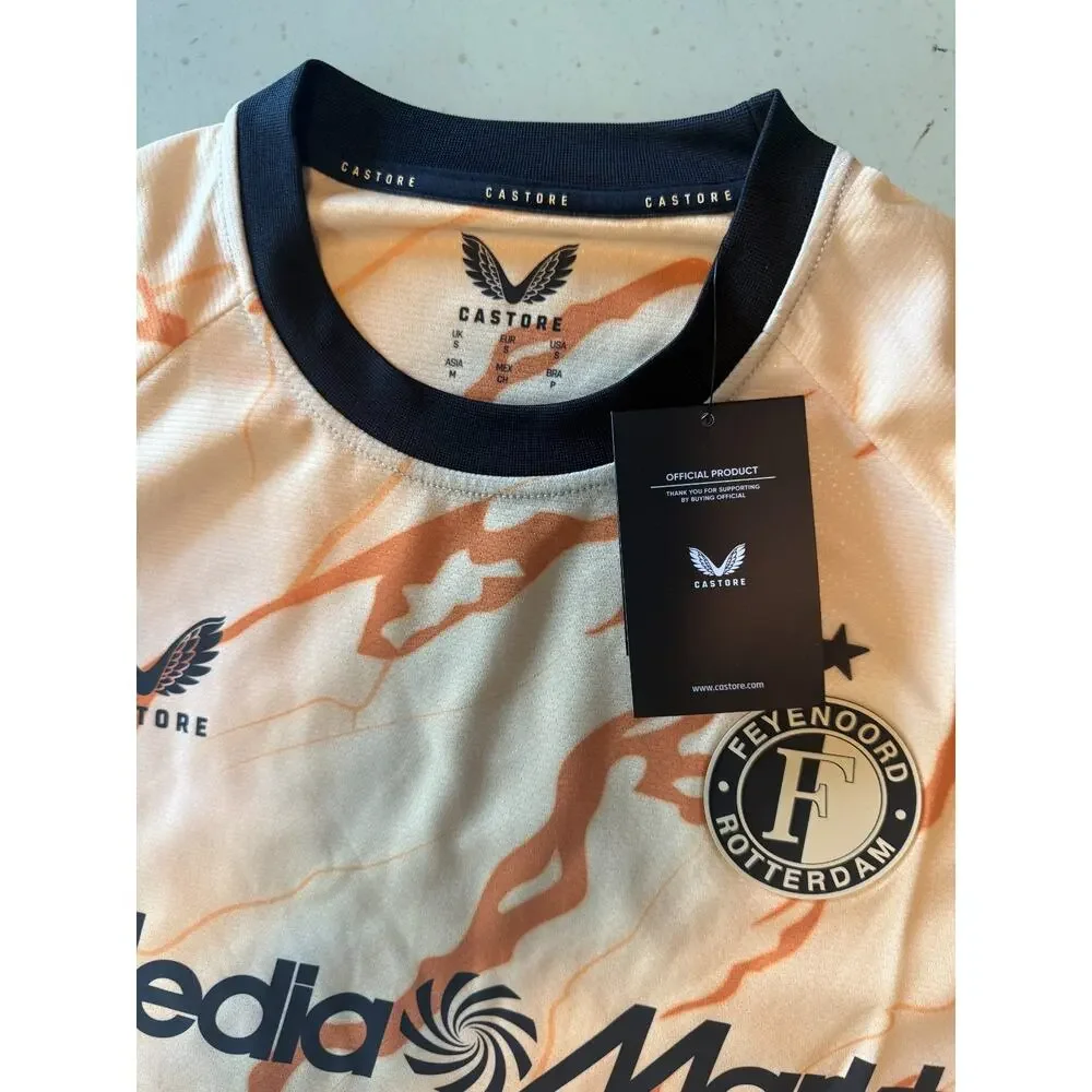 Feyenoord Rotterdam Fourth Shirt Castore Mens S Soccer Jersey NWT TM13424-130